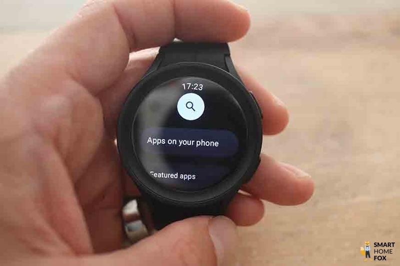 Опции установки дополнительных приложений на Samsung Galaxy Watch 5.